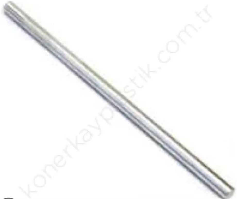Metal Oklava Çubuğu   (60 Cm)