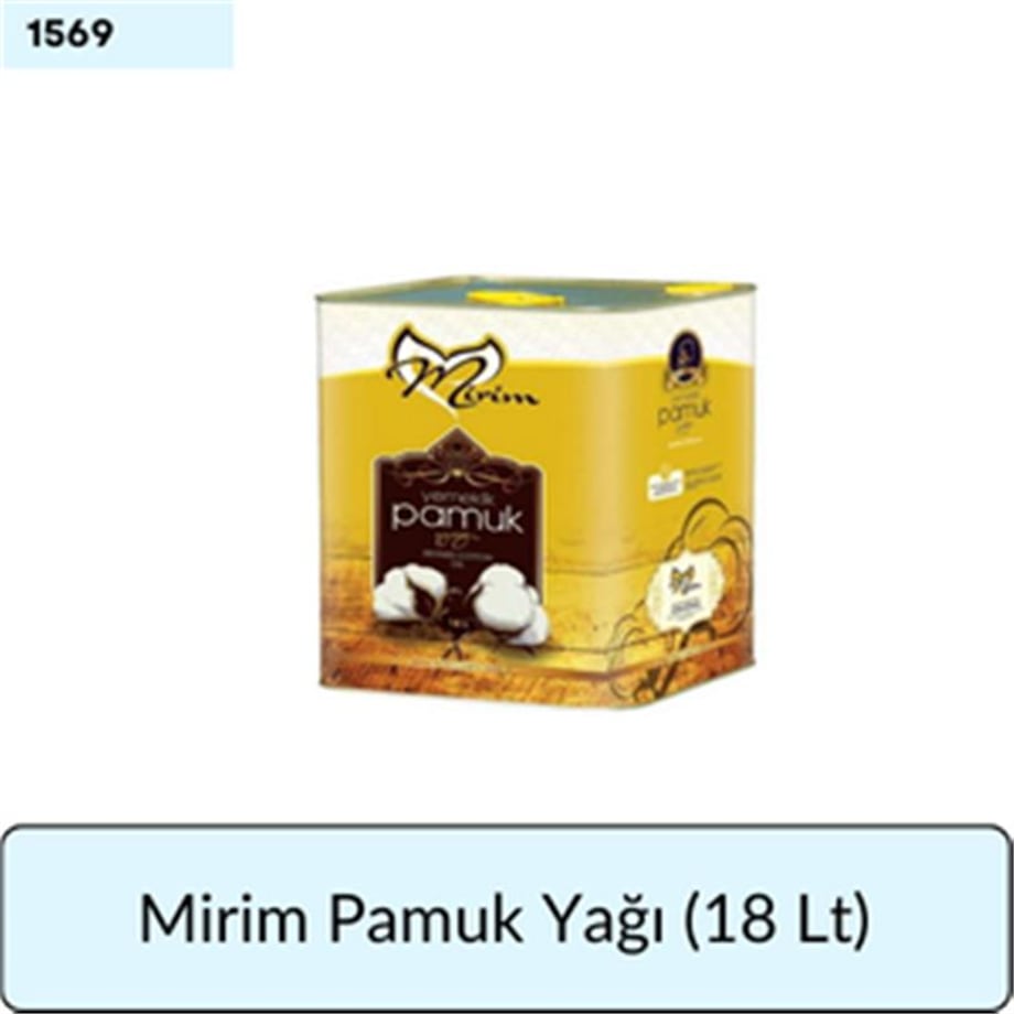 Mirim Pamuk Yağı   (18 Lt)