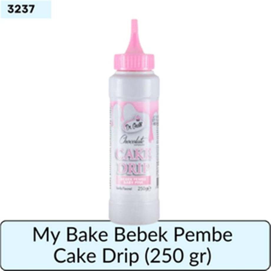My Bake Bebek Pembe Cake Drip   (250 gr)