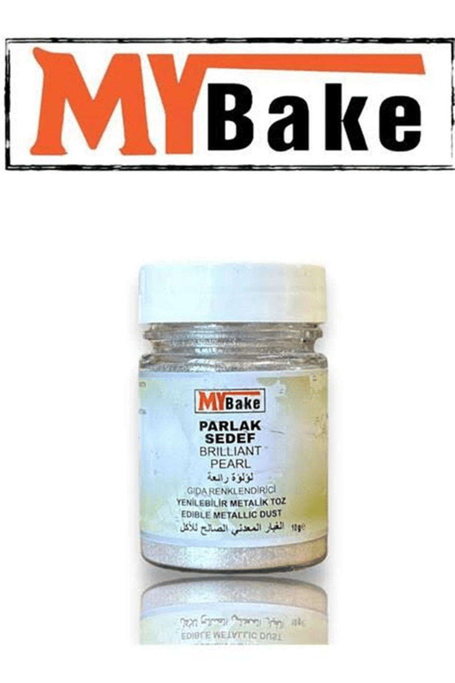 My Bake Metalik Pul Yaldız Sedef Gıdadışı  (10 Gr)
