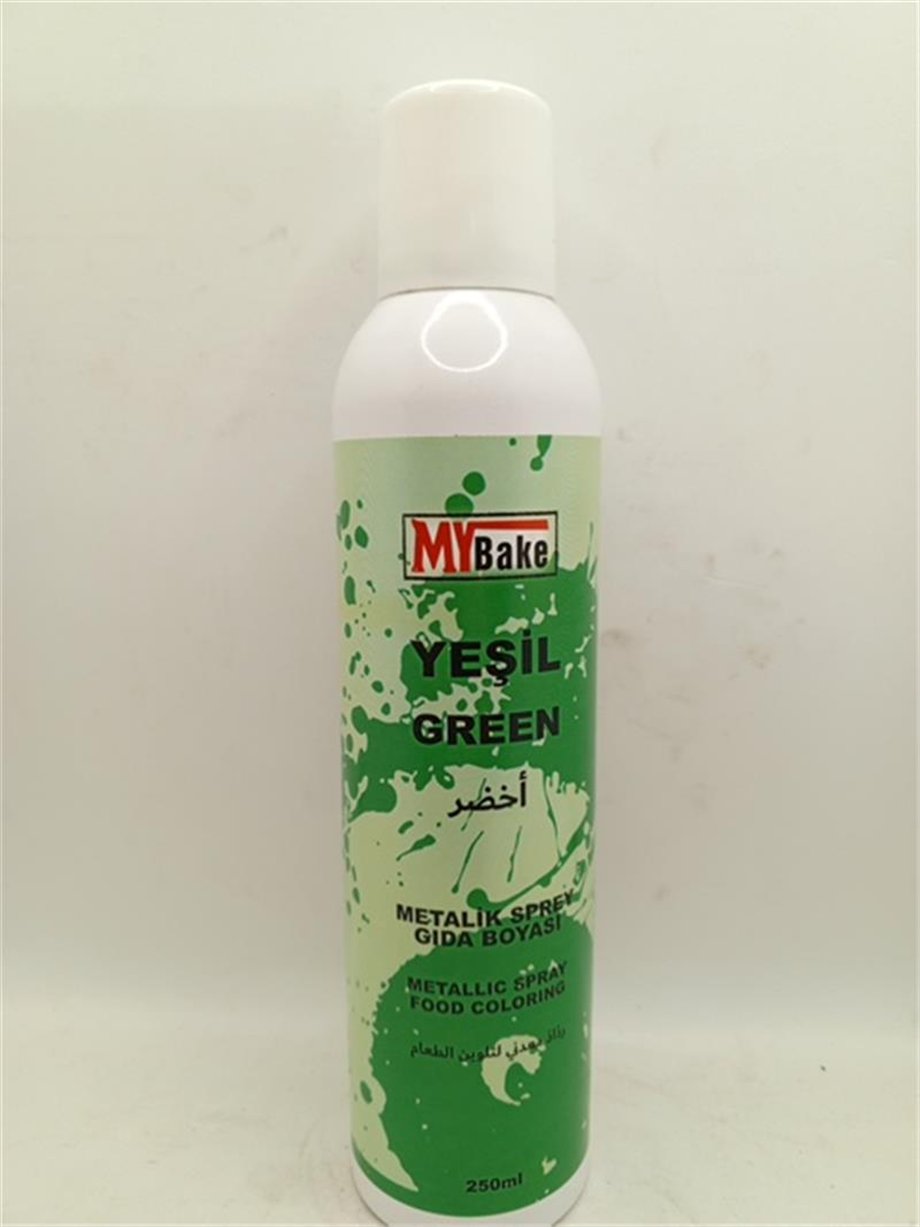 My Bake Yeşil Sprey Boya   (250 ML)