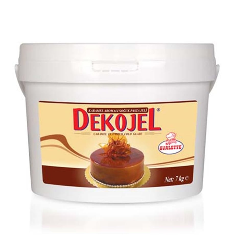 Ovlt. Soğuk Pasta Jeli Karamel Aromalı     (7 Kg)