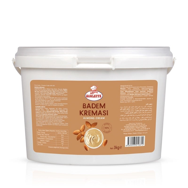Ovlt. Badem Kreması   (3 Kg)