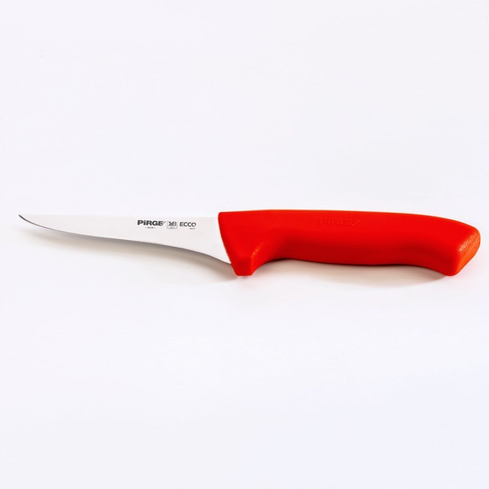 Pirge 38100-02 Kasap Bıçağı No:0 Kırmızı  (12,5Cm)