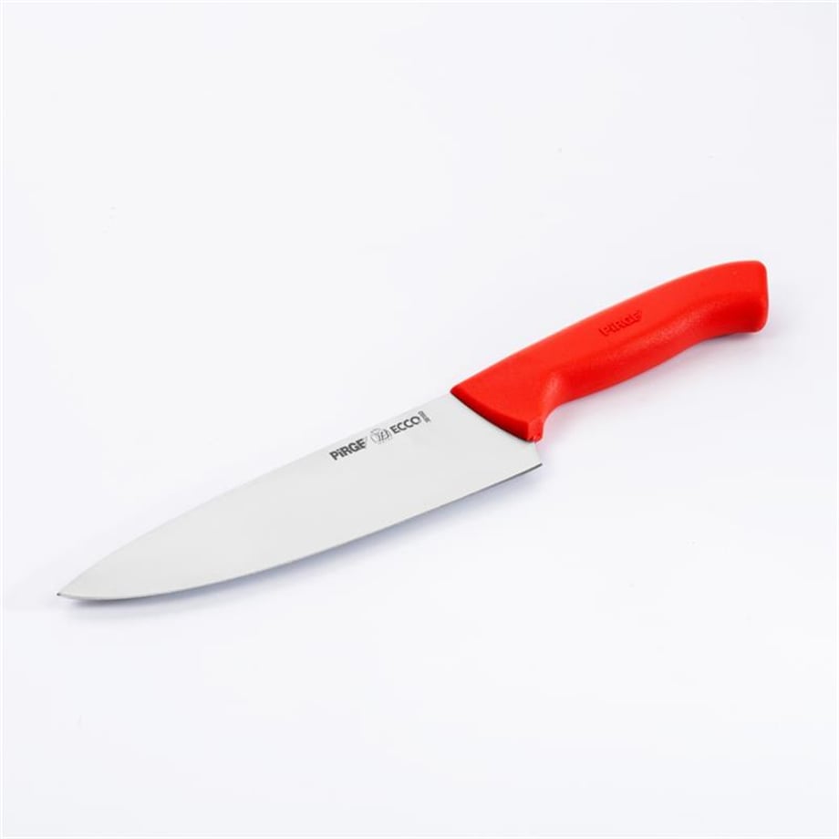 Pirge 38160-02 Şef Bıçağı Kırmızı   (19 Cm)