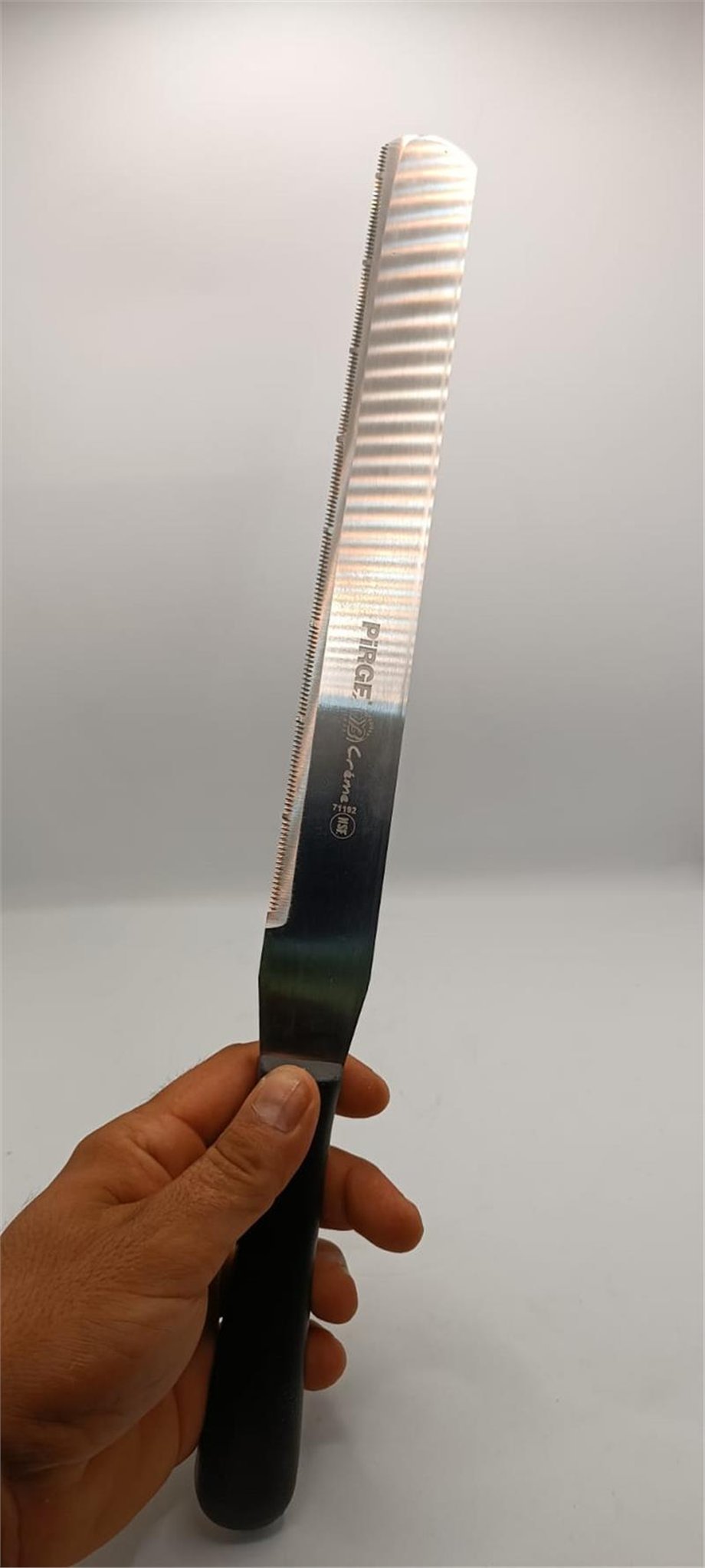 Pirge 71193-01 Pasta Bıçağı Dişli Siyah   (35 Cm)