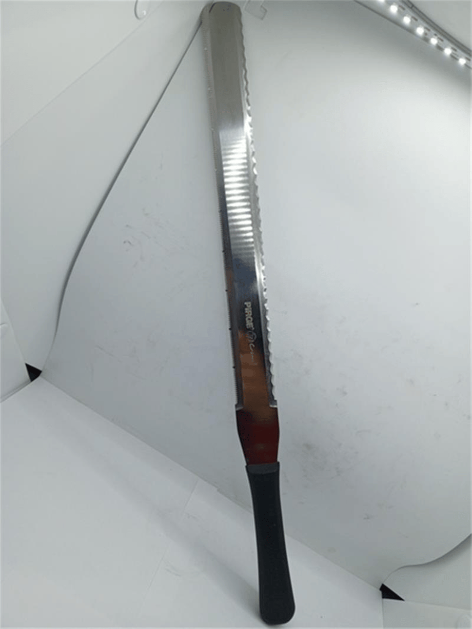 Pirge 71195-01 Pasta Bıç. Çift Dişli Siyah (35 Cm)