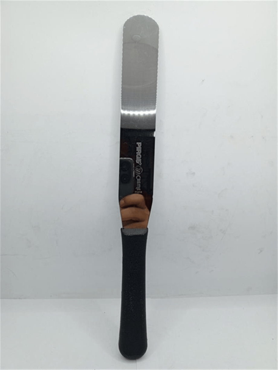 Pirge 71210-01 Oval Uç Pasta Paleti Siyah  (20 Cm)