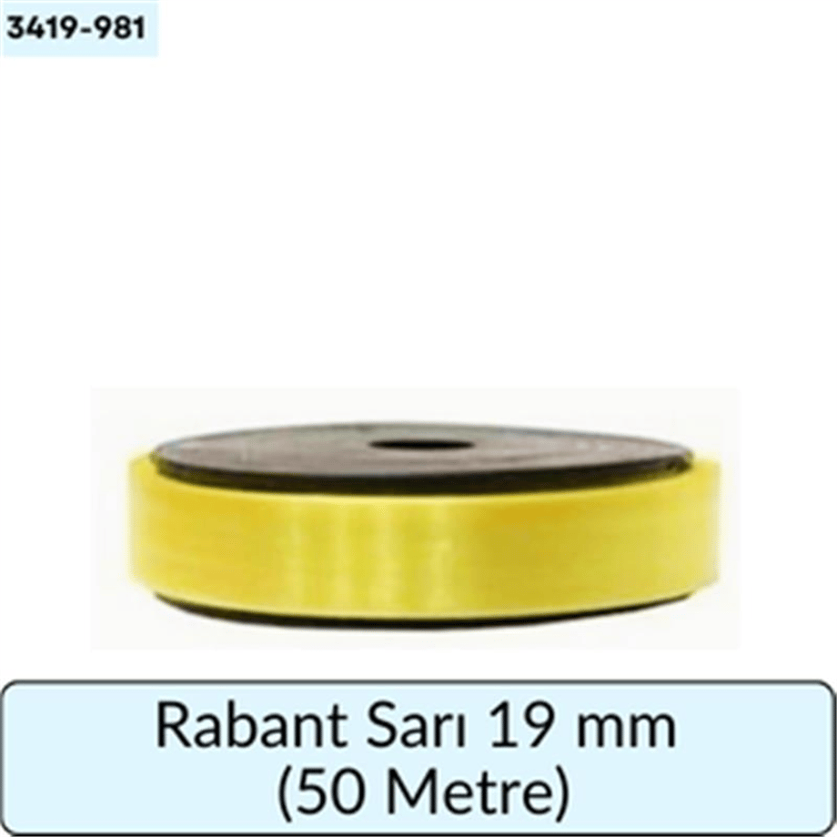 Rabant Sarı 19 Mm   (50 Metre)