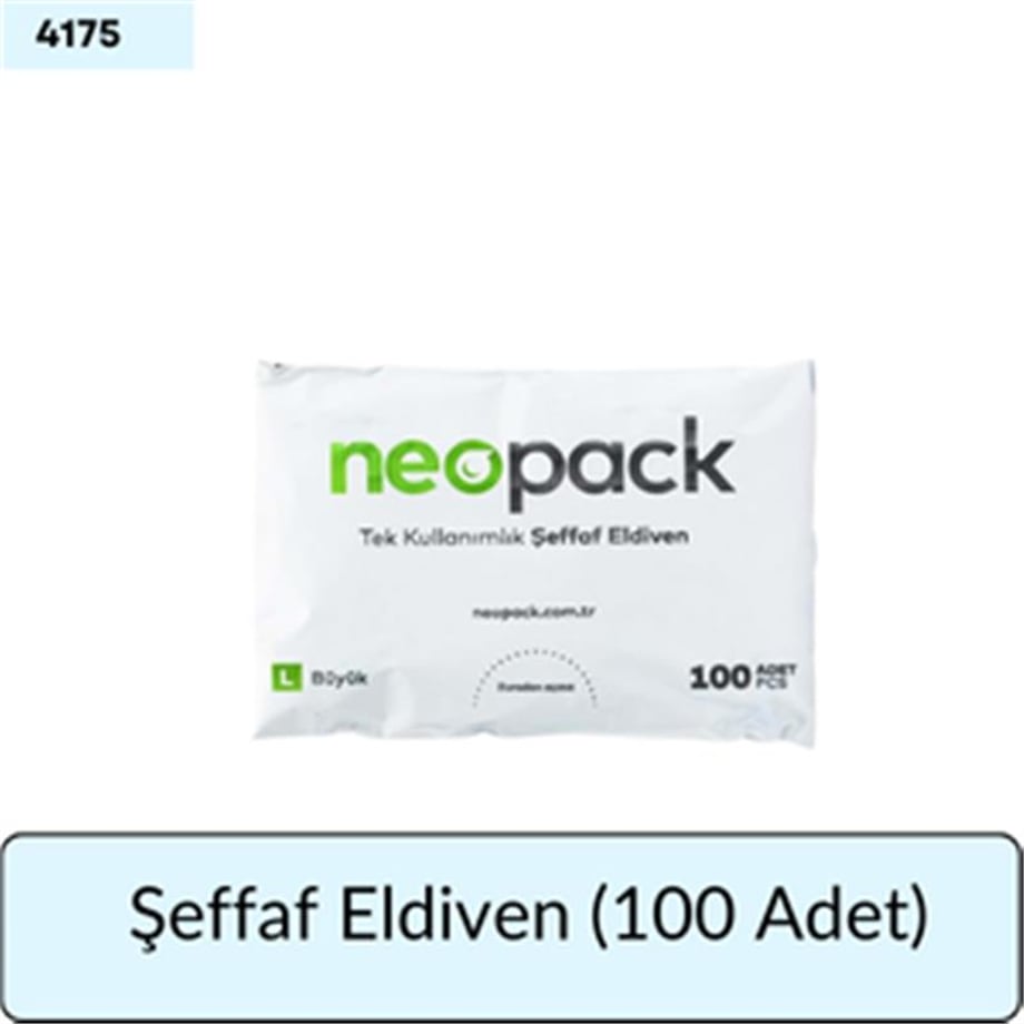 Şeffaf Eldiven (100 ADET)