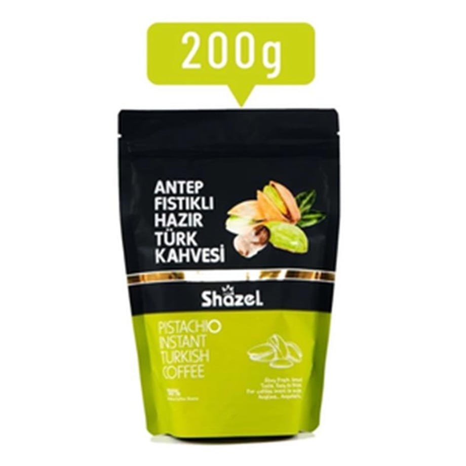 Shazel Antep Fıstıklı Hazır Türk Kahvesi  (100 gr)