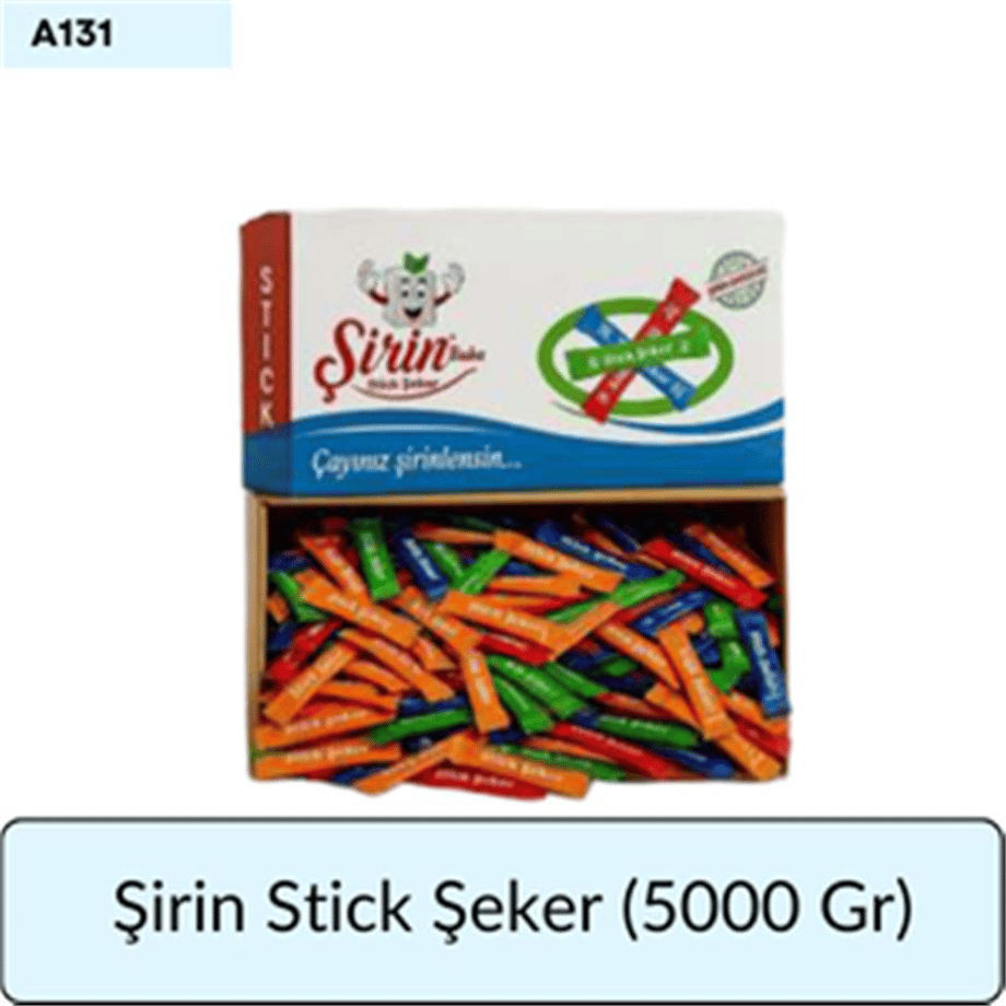 Şirin Stick Şeker 4 Gr  (5000 Gr)