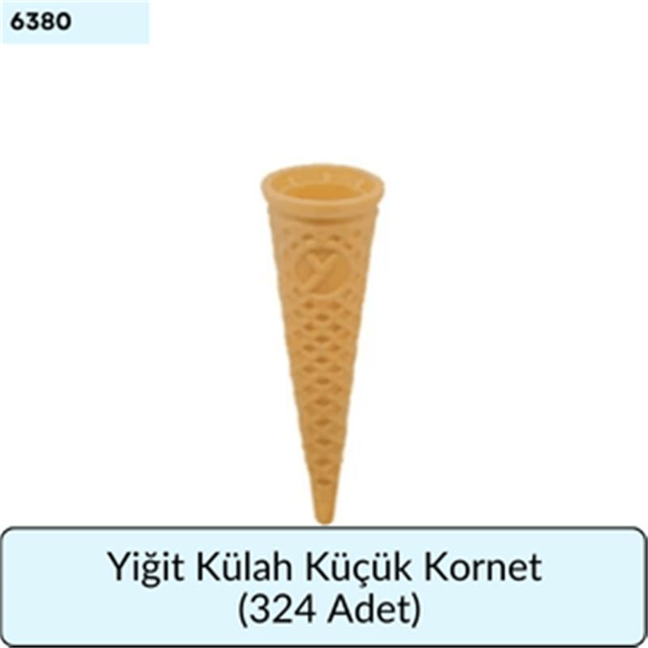 Yiğit Külah Küçük Kornet (324 ADET)