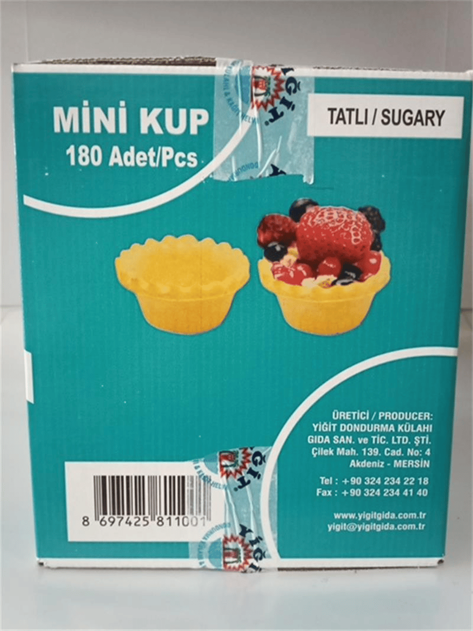 Yiğit Mini Kup ( 180 ) Adet