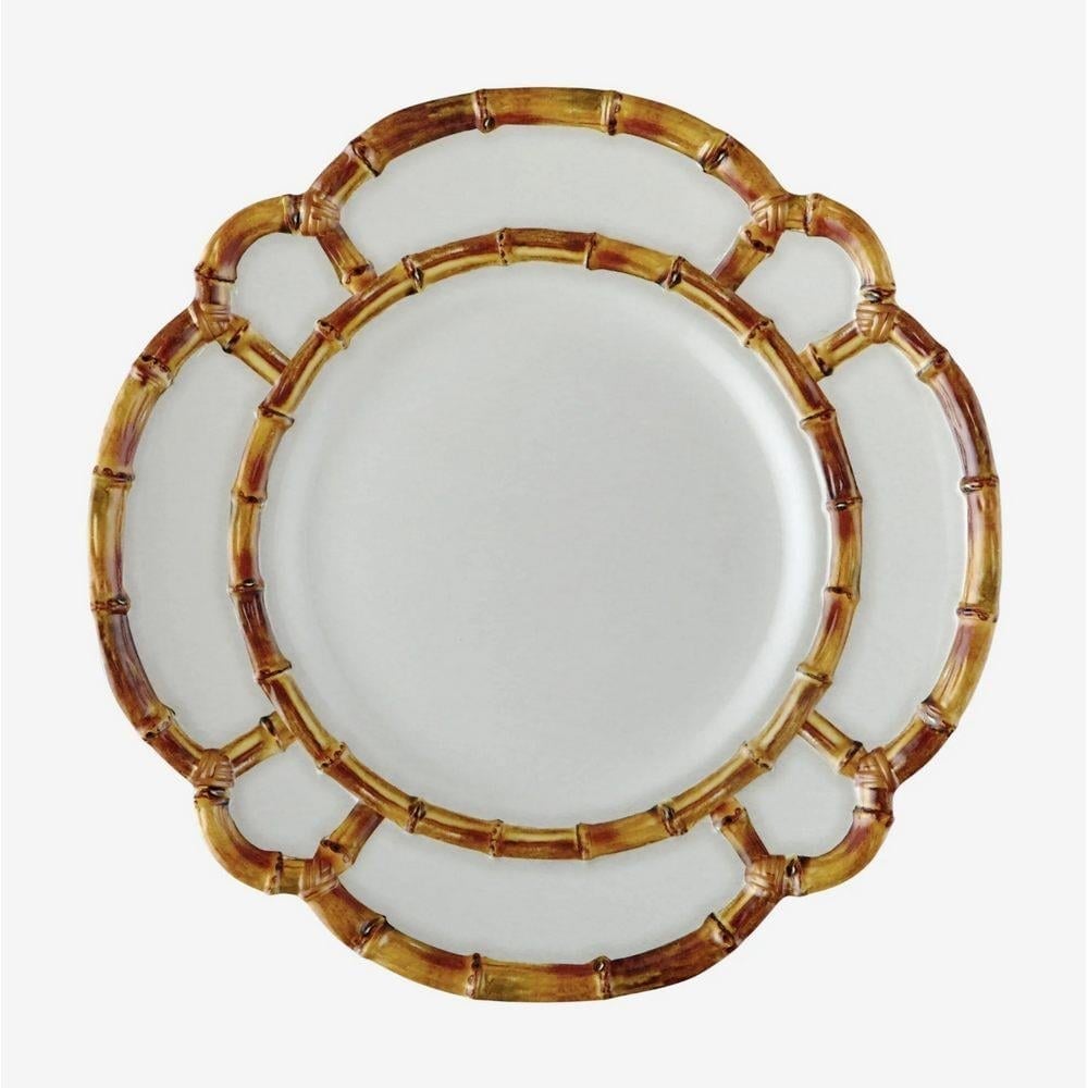 BAMBOO WHITE PLATE 28 CM