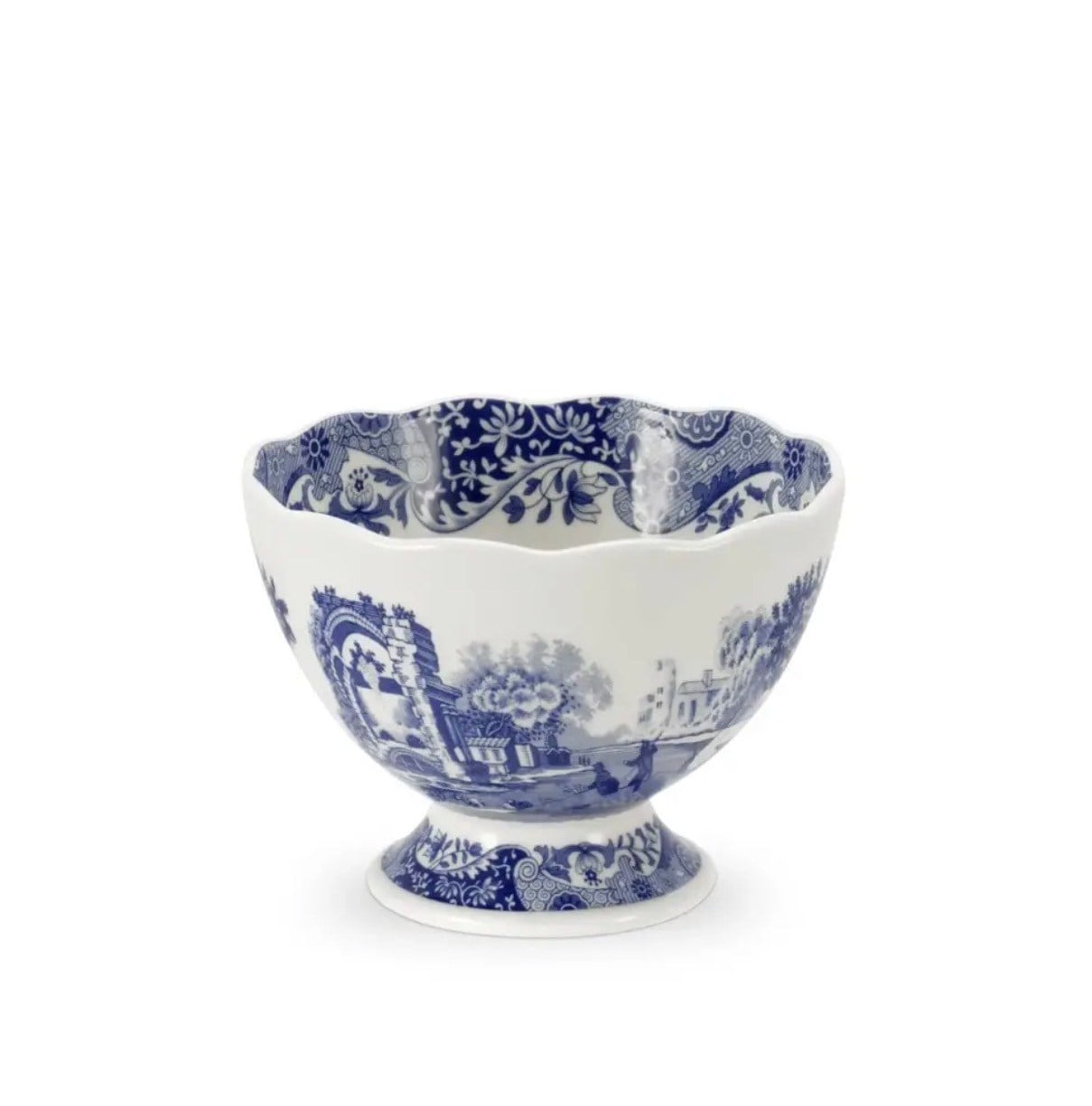 Blue Italian Ayaklı Kase 12 cm 
