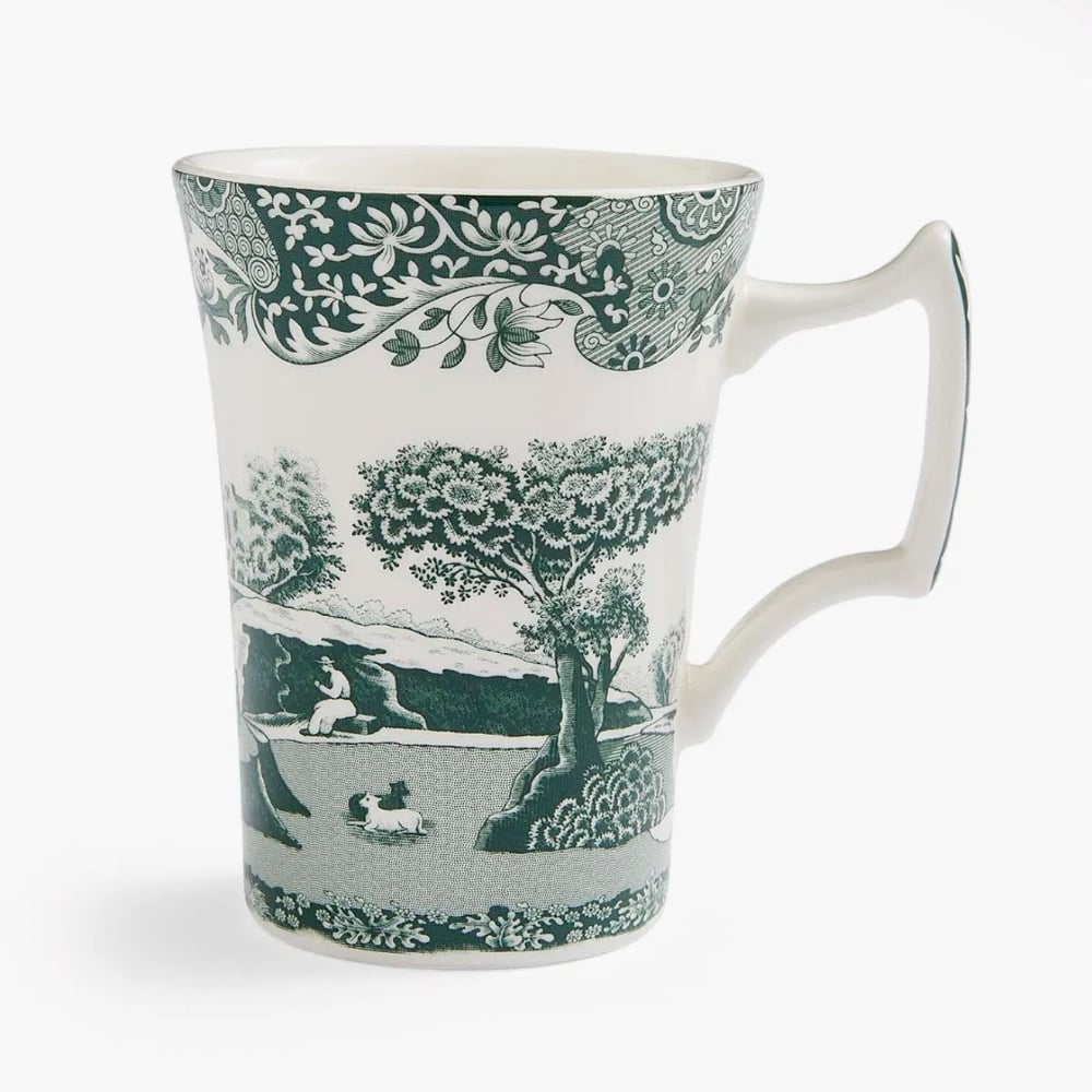 GREEN ITALIAN MUG