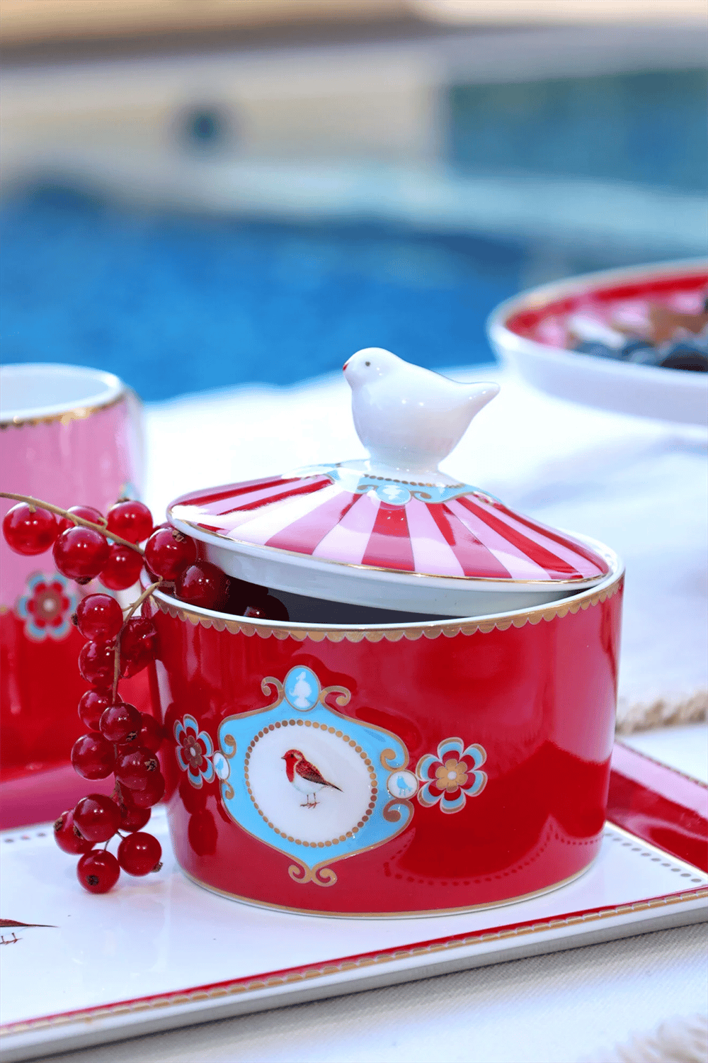 LOVE BIRDS KIRMIZI ŞEKERLİK