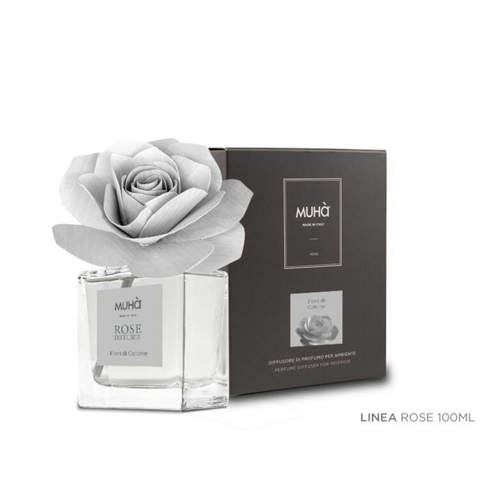 ROSA ROOM FRESHENER DIFFUSER COTTON FLOWERS 100 ML