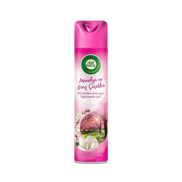 Air Wick Aerosol Oda Kokusu Manolya ve Kiraz Çiçeği 300 ml