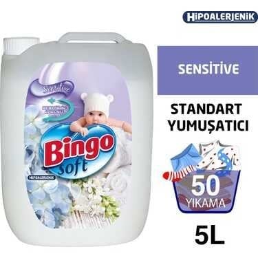 Bingo Soft Sensitive Beyaz 5 Lt