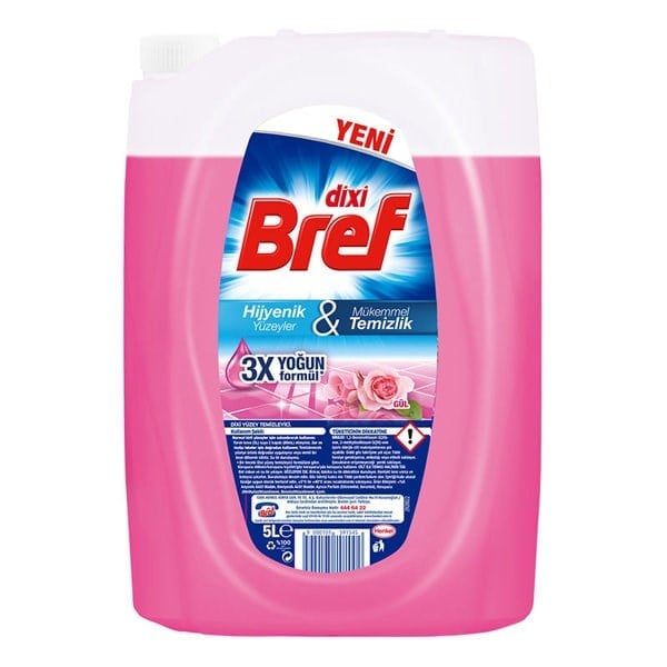 Bref Dixi Yüzey Temizleyici Gül 5 L