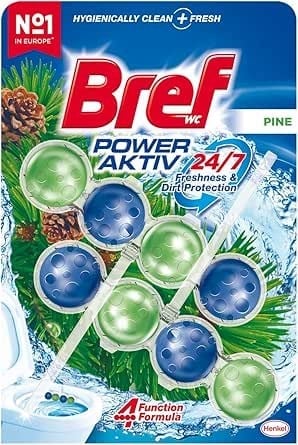 Bref Power Aktiv Klozet Bloğu Çam 2 x 50 g