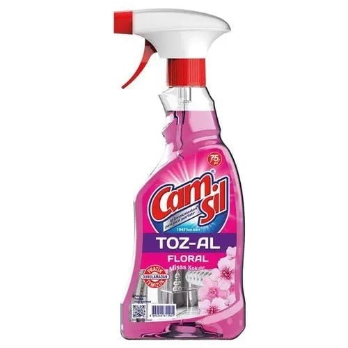 Camsil Toz-Al Yüzey Temizleyici 500 ml Sprey Çiçek Kokulu