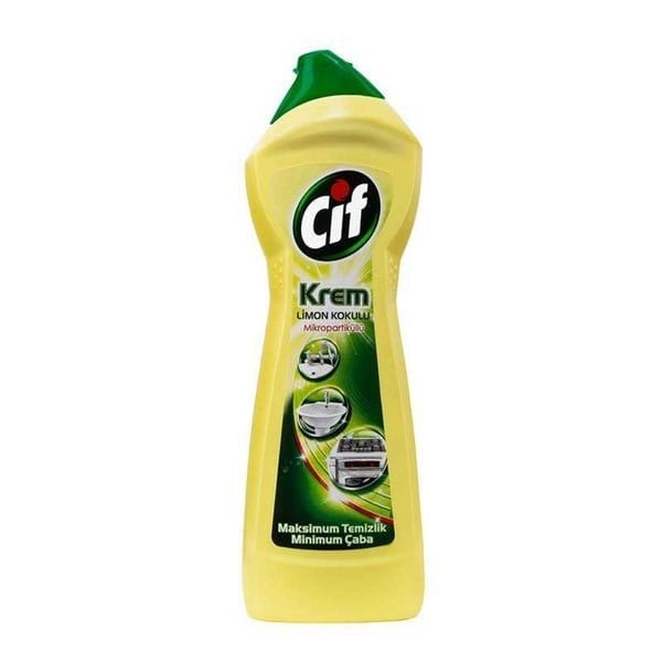 Cif Krem Yüzey Temizleyici Limon Kokulu 750 ml