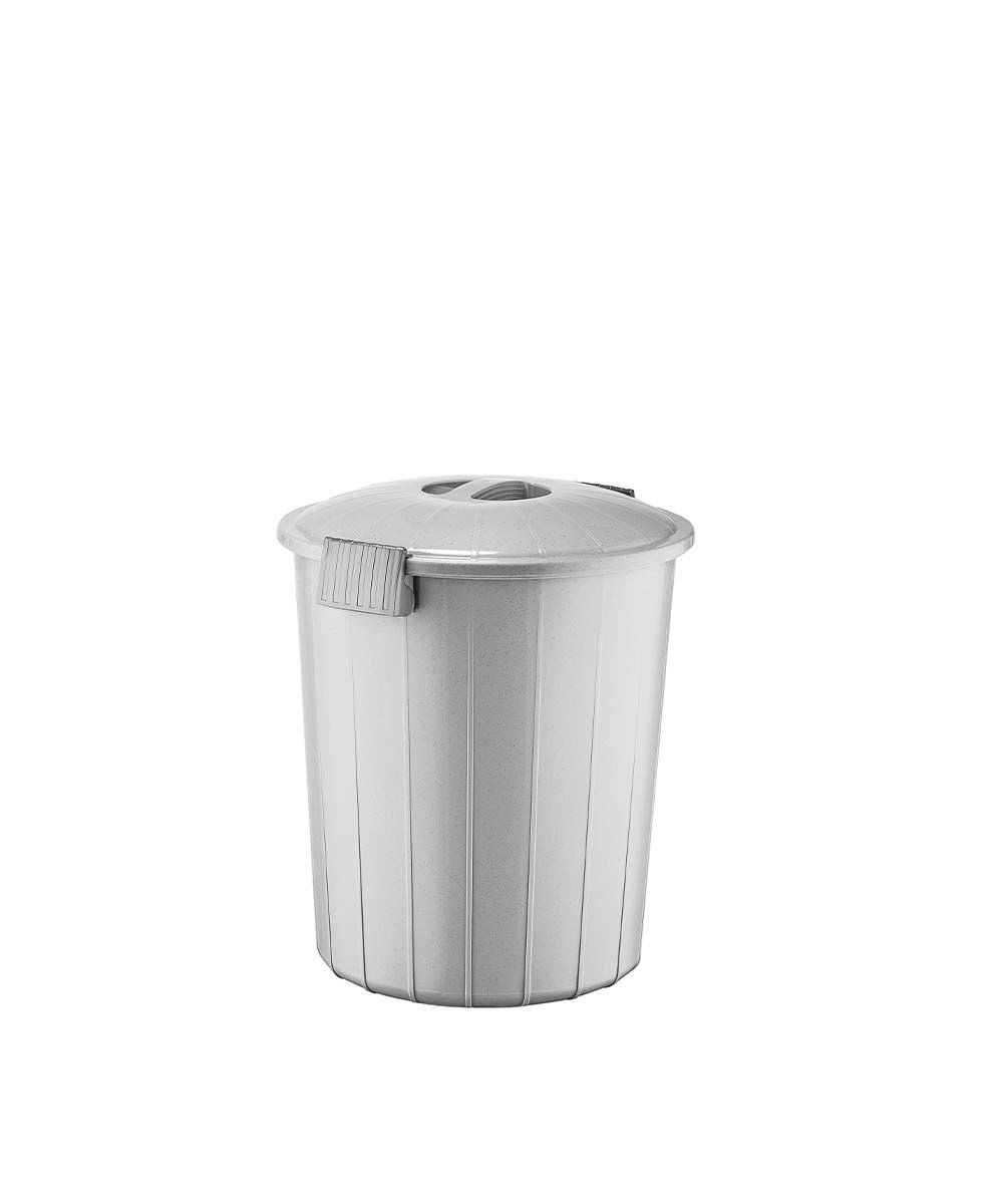 Çöp Kovası Yuvarlak Kapaklı 50 lt 4007