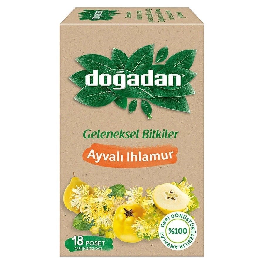 Doğadan Ayvalı Ihlamur Bitki Çayı 18'li