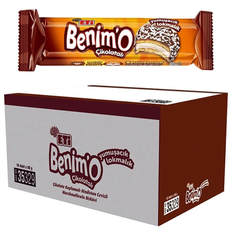 Eti Benimo Lokmalık 80 gr 18'Li