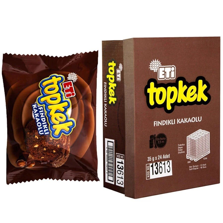 Eti Topkek Kakaolu 35 g 24'lü