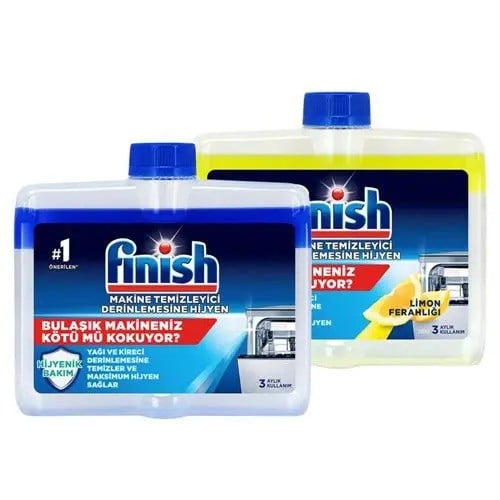 Finish Bulaşık Makinesi Temizleyicisi Süper Fırsat Paketi 250 ml