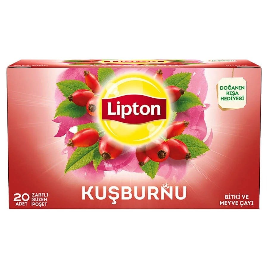 Lipton Kuşburnu Bitki Çayı 20'li