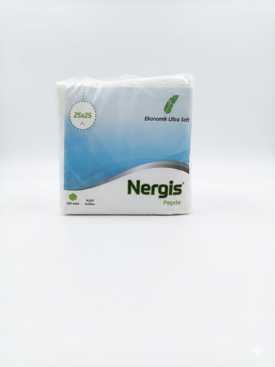 Nergis Peçete 25x25 cm 100'lü