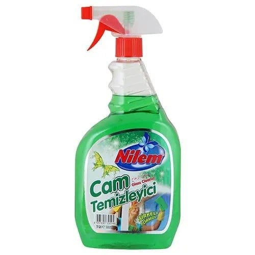Nilem Sirkeli Cam Temizleme 1000 ml Spreyi