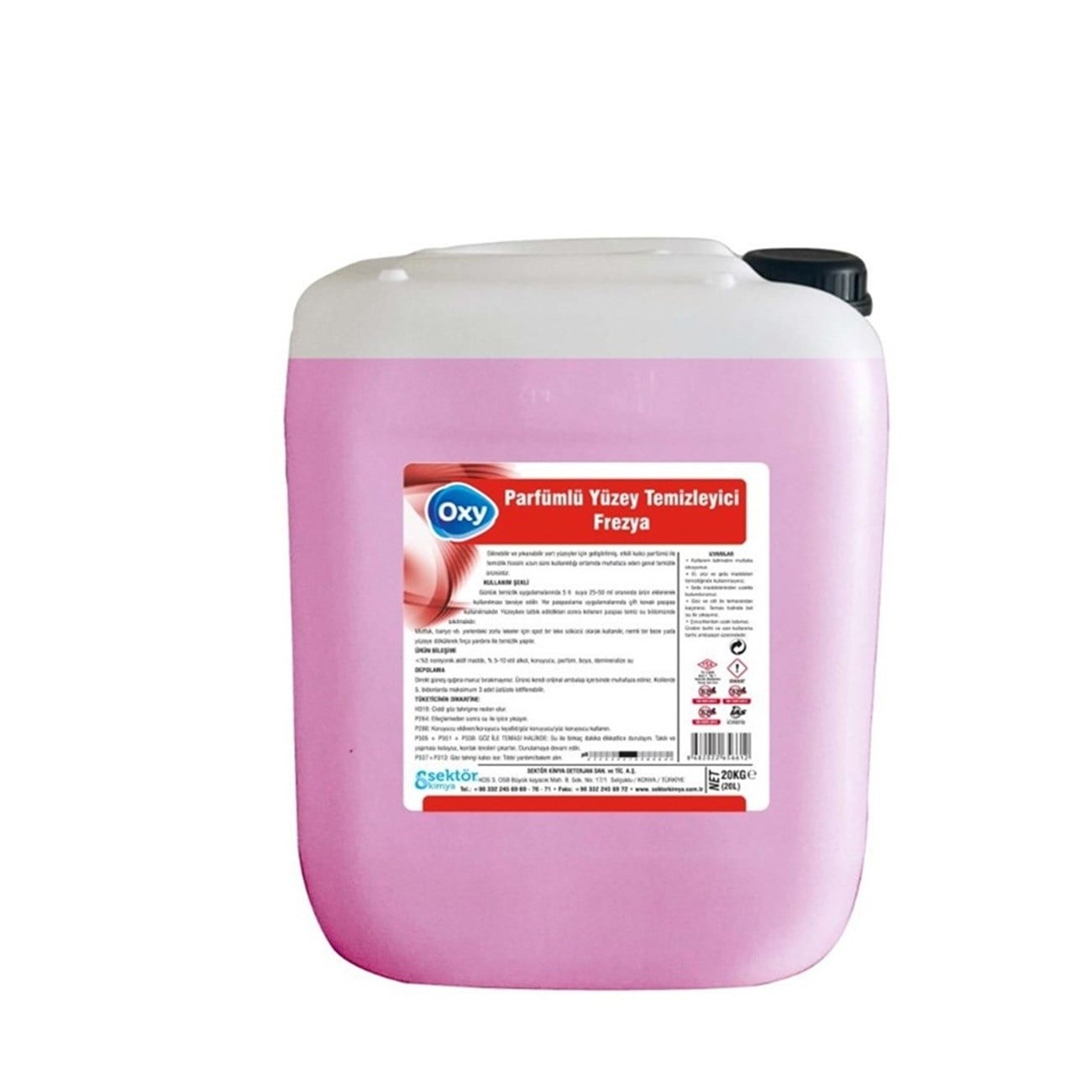 Oxy Parfümlü Yüzey Temizleyici Pembe 20Kg