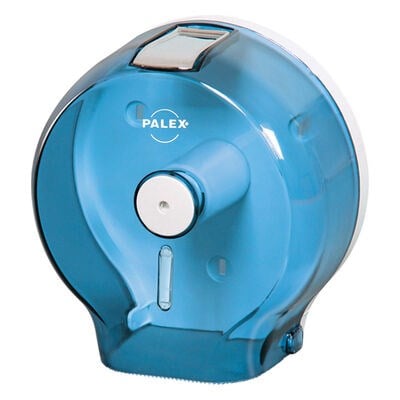 Palex 3444-1 Jumbo Tuvalet Kağıdı Dispenseri Şeffaf Mavi