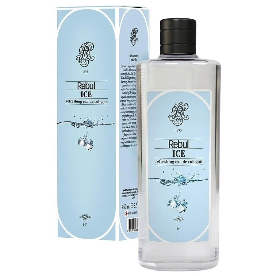 Rebul 250ml Ice Kolonya Cam Şişe