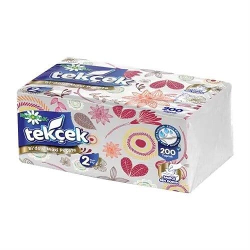 Rulopak Tekçek Bi'Dolu Maxi Peçete 2 Katlı 200'lü