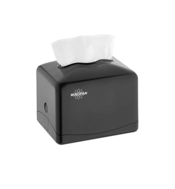 Rulopak Tekçek Mini Peçete Dispenseri Siyah