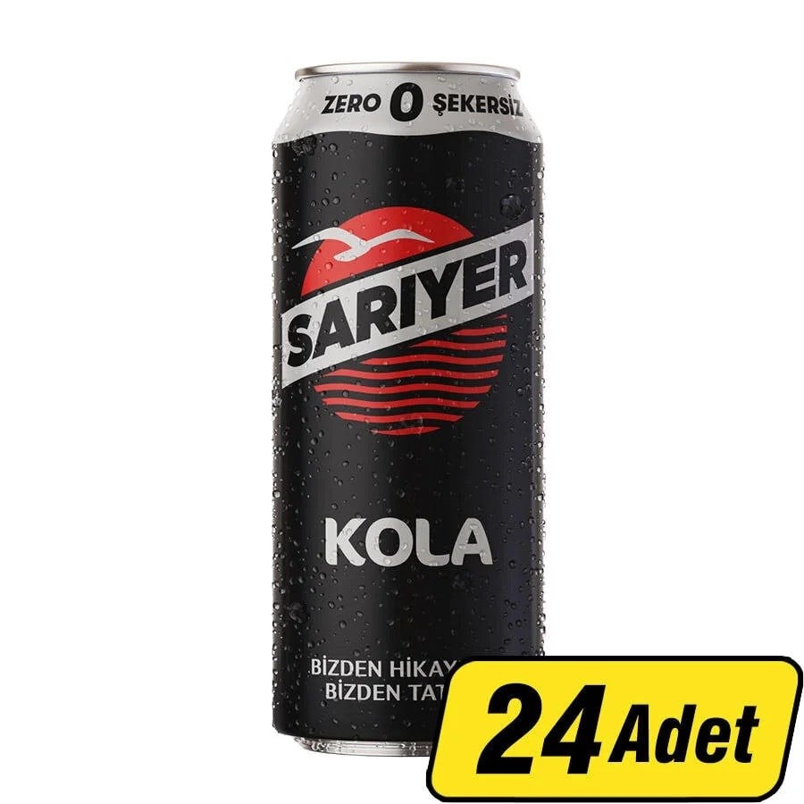 Sarıyer Kola Şekersiz 330 ml 24'lü