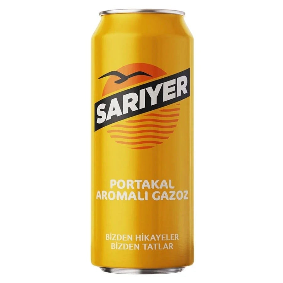 Sarıyer Portakal Aromalı Gazoz 330 ml 24'lü