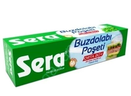 Sera Buzdolabı Poşeti Küçük Boy 20'li