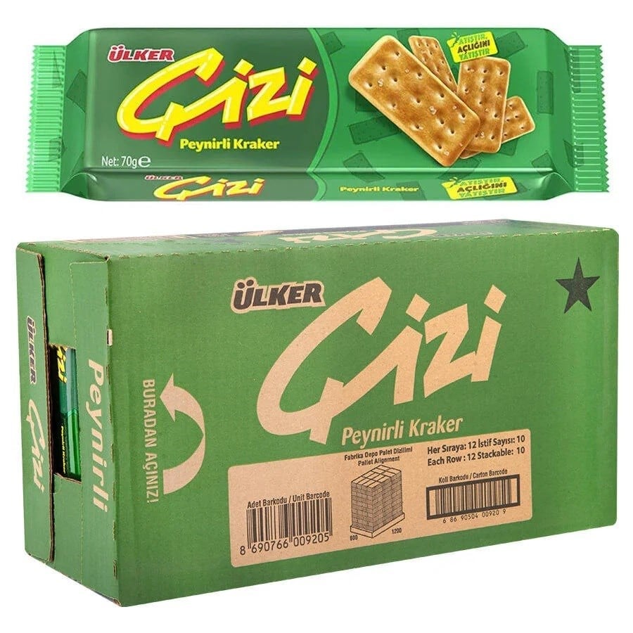 Ülker Çizi Kraker 70 g 24'lü