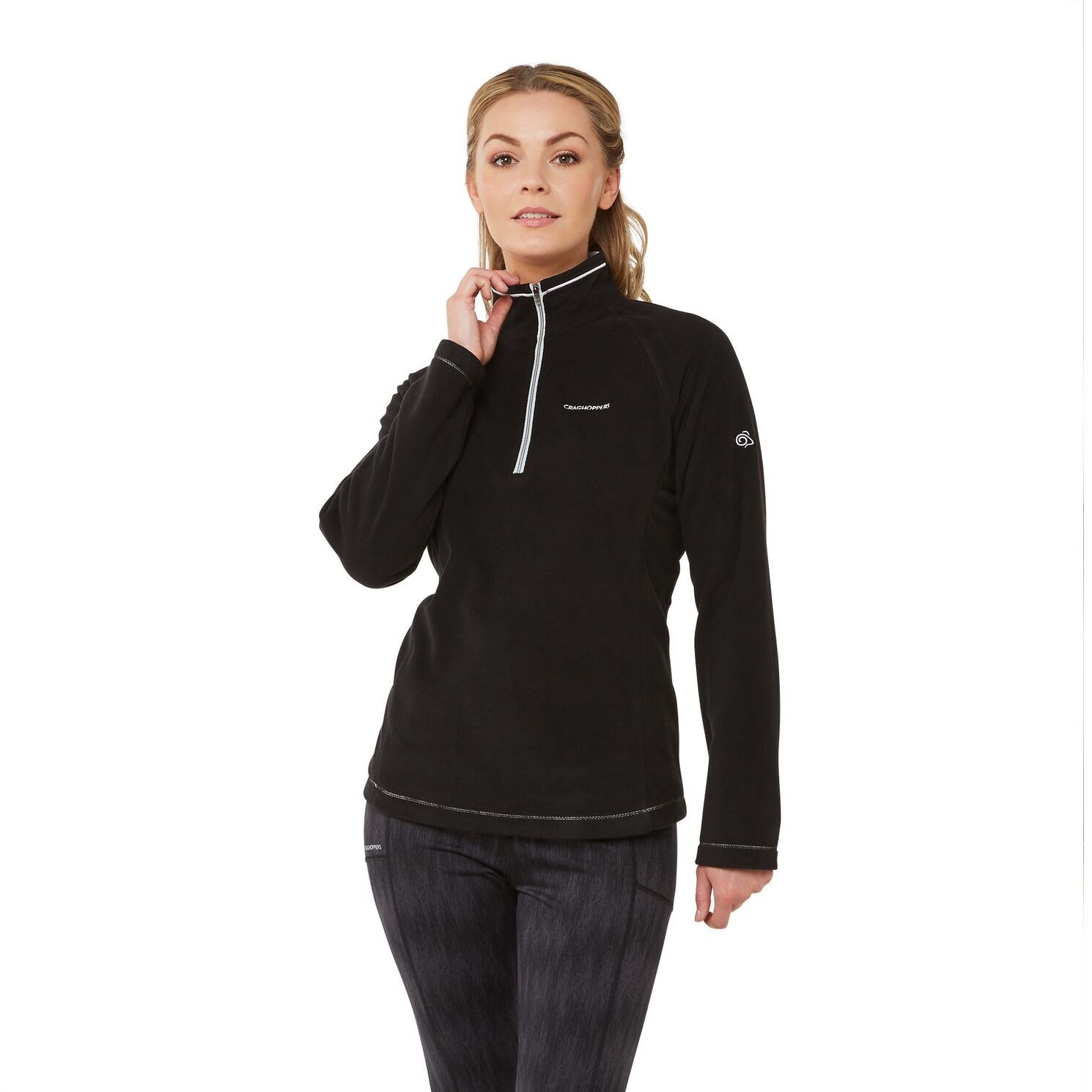 Craghoppers Miska Fleece Kadın Polar-SİYAH