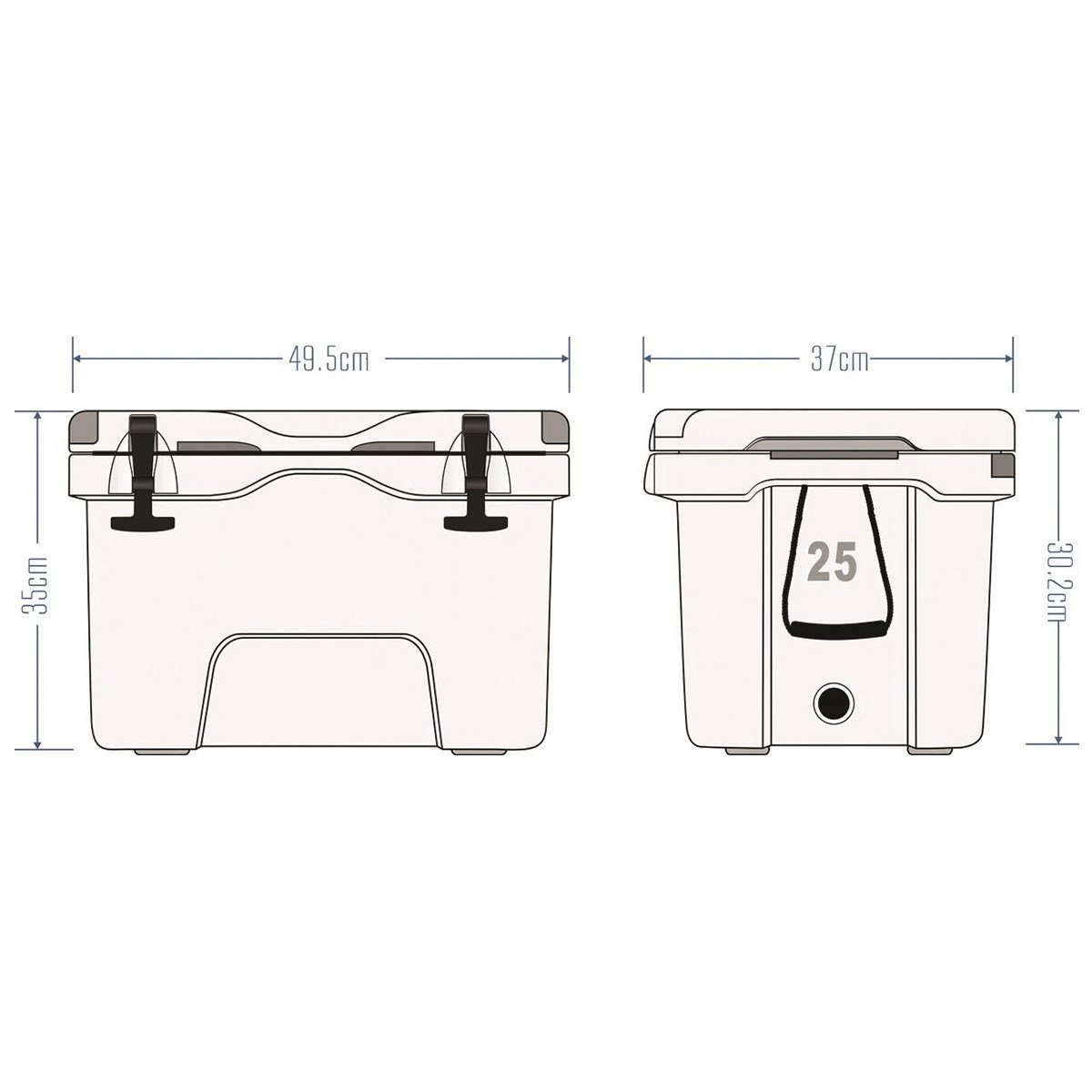Icepeak Aden Buzluk 25 Litre