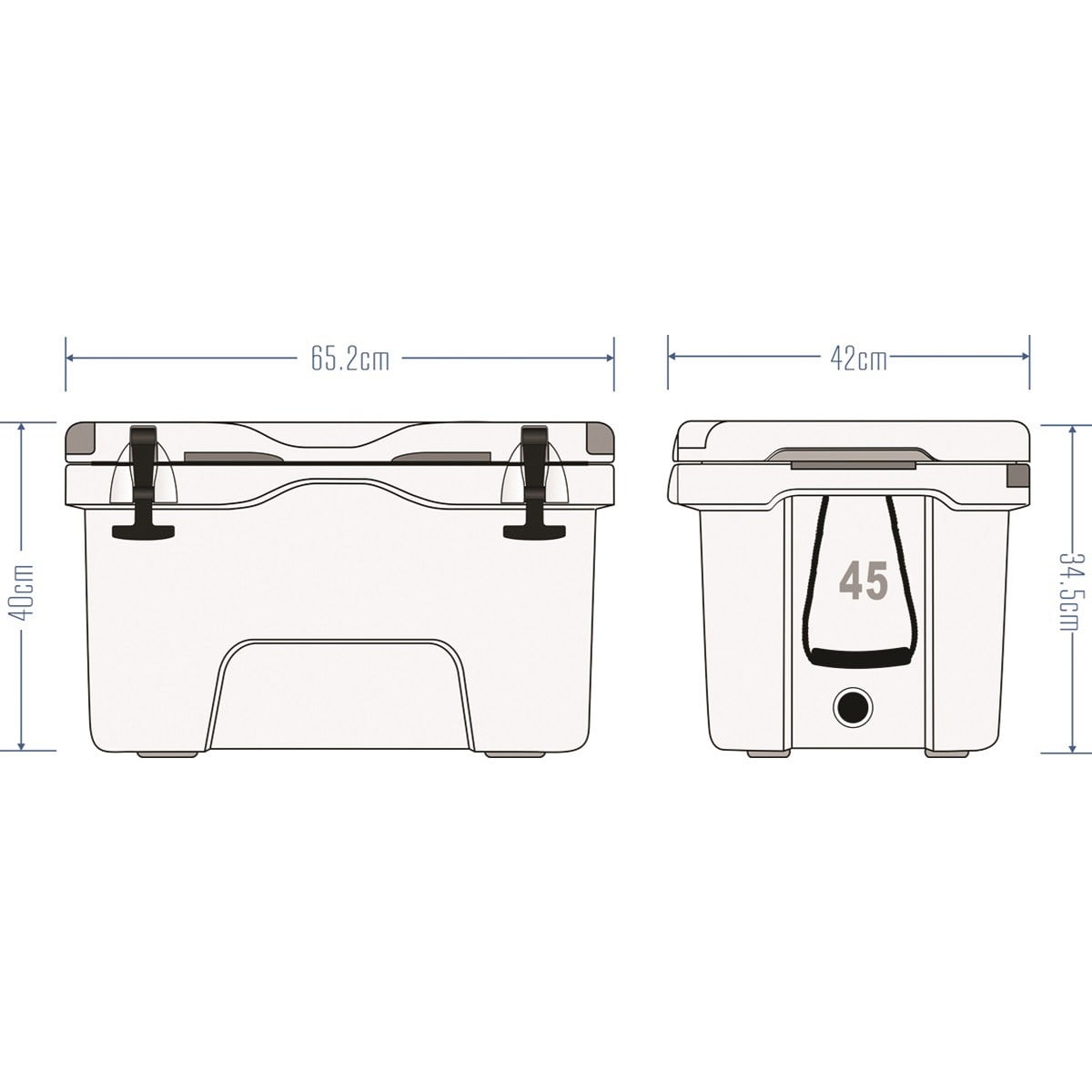 Icepeak Aden Buzluk 45 Litre