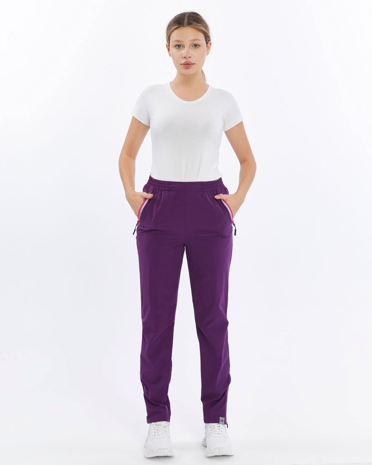 Mapamyumco Quick Dry Kadın Trekking Pantolon-MOR